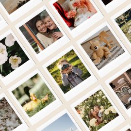 Полароид фото