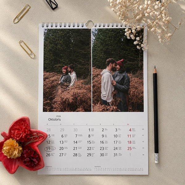 A3 wall calendar 